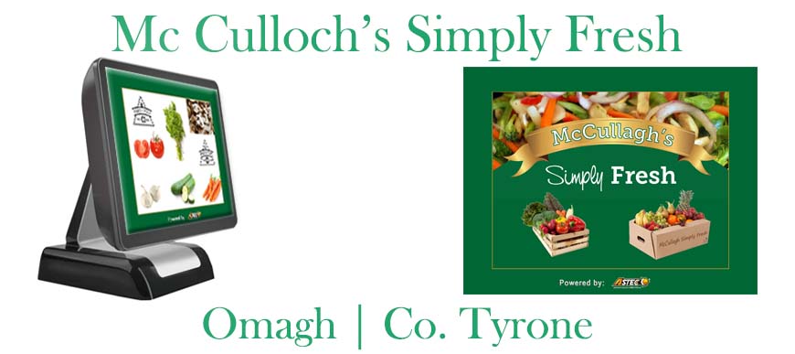 Fruit and Veg ePOS System Mc Culloch Simply Fresh Omagh Co. Tyrone