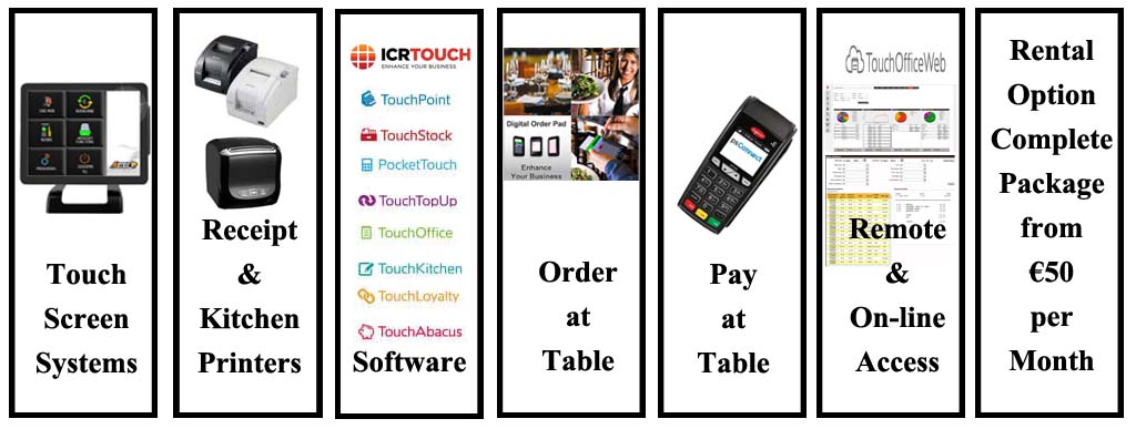 Rent ePOS Touch Screen System