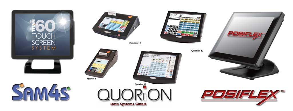 ePOS Touch Screens Sam4s Quorion Posiflex