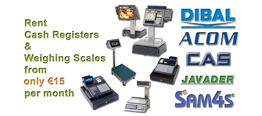 Cash Register and Weighing Scale Rental